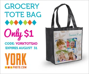 Customized Tote Bag + 40 Free Prints for only $1!