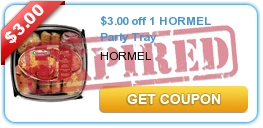 $3.00 off 1 HORMEL Party Tray