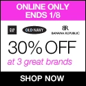 Today ONLY: Save up to 35% Off Gap, Old Navy & Banana Republic! {Online Only}