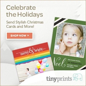 Tiny Prints: 20% Off Entire Site plus FREE Shipping!!
