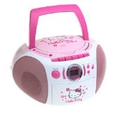 Hello Kitty CD Boom Box with AM/FM Stereo Radio - KT2028