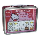 Sababa Hello Kitty Dominoes in Tin Lunch Box Case