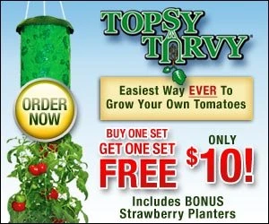 Topsy Turvy Planters B1G1 Free Plus Bonus Strawberry Planters!!