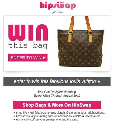 HipSwap __Win This Bag__Week 2 Flyer