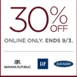 Old Navy, Gap & Banana Republic 30% Off Labor Day Sale!