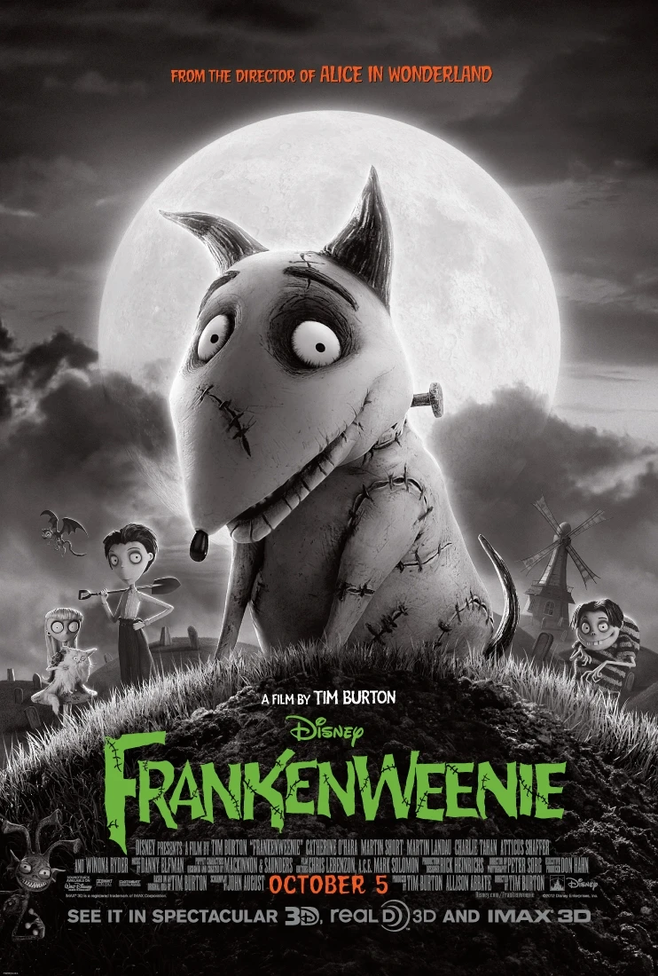 Free FRANKENWEENIE Family Activity Sheets!