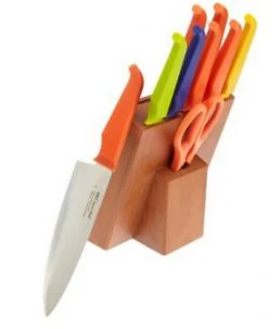 50% off Furi Rachael Ray Gusto-Grip Basics 10-Piece Block Set for $37.29 from Amazon