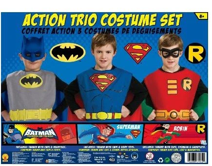 Amazon: Super Hero Trio Costume for only $17.18!