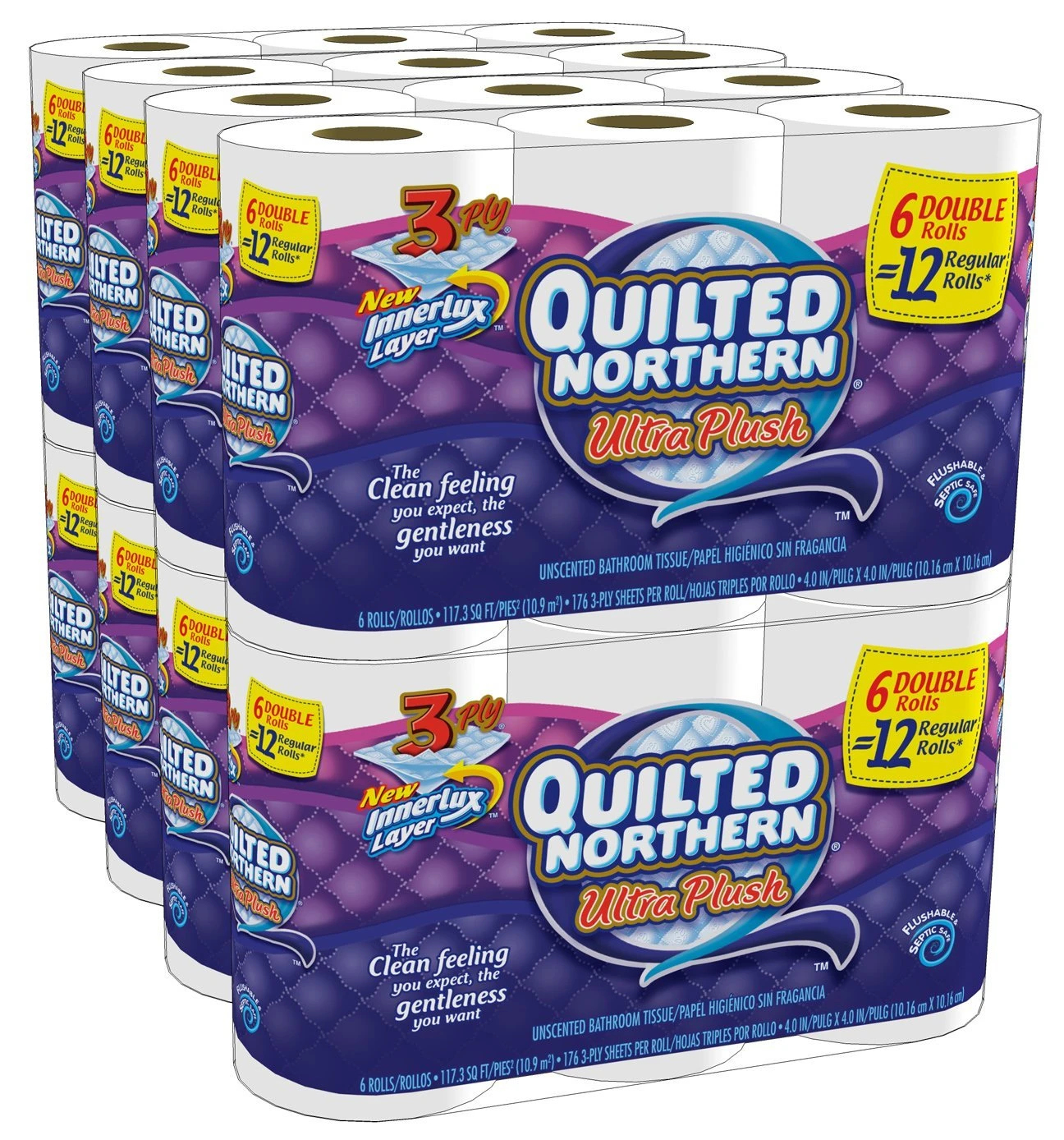 Toilet Paper StockUp!! 48 Double Rolls of Quilted Northern Ultra Plush Deal!!