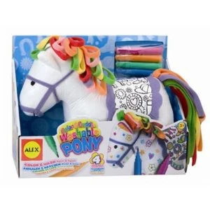 Alex Toys Color and Cuddle Washable Pony for $12.95 (Reg $18)
