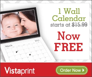 Customized Wall Calendar just $5.32 Shipped! Save $15.99!!