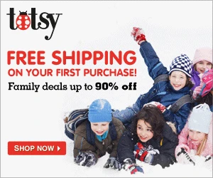 Totsy Black Friday Sales up to 90% Off!! Free Shipping for 1st Time Orders!