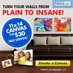 Canvas People: 11×14 Photo Canvas just $30 Shipped!