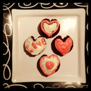 frosted cupcakes