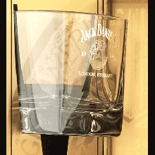 Jack Daniels Limited Edition Whiskey Rock Glasses for $12.99. (Set of 4)
