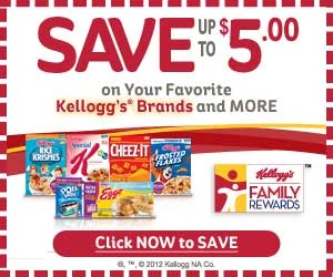 Kellogg’s Family Rewards™: Special Offers & Exclusive Savings!!