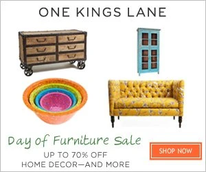 One Kings Lane Day of Furniture Sale!