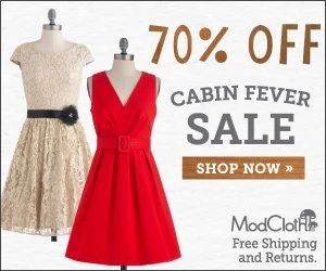 Shop like the Stars at ModCloth’s Cabin Fever Sale!