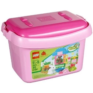 pink lego box