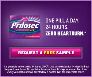 Heartburn Victim? Free Prilosec OTC Samples!!
