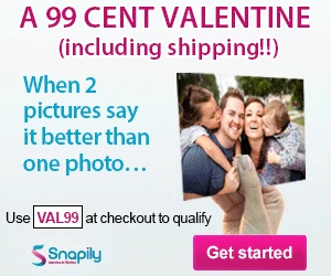 Personalized 3D or Animation Valentine’s Day Card just $0.99 Shipped!!