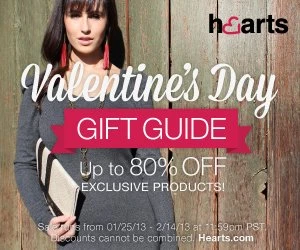 Hearts: 80% Off Exclusive Valentine’s Day Gifts