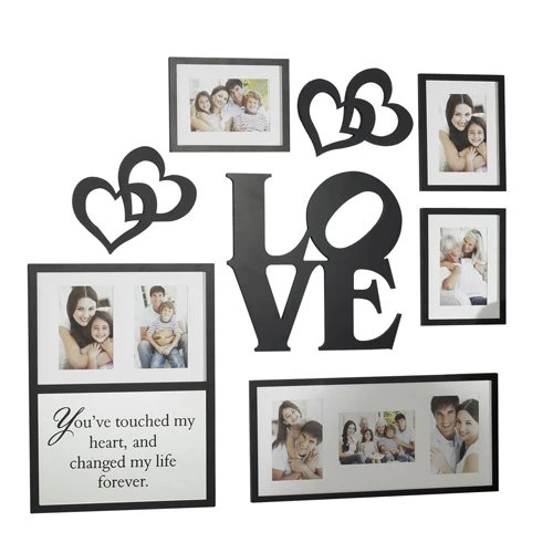 {Today Only} 8 Piece Love Decorator Photo Frame Set for just $21(Reg $50)