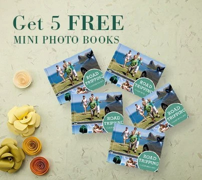 5 Free Mini Photo Books!!