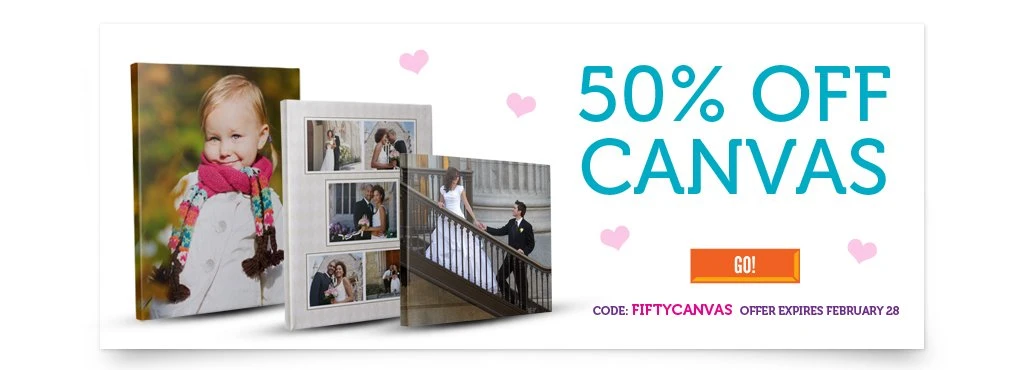 Canvas Photo Prints 50% Off at York Photo! (Save up to $69.99)