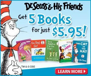Dr. Suess & His Friends Book Club: 5 Books for $5.95 Plus Free Backpack!